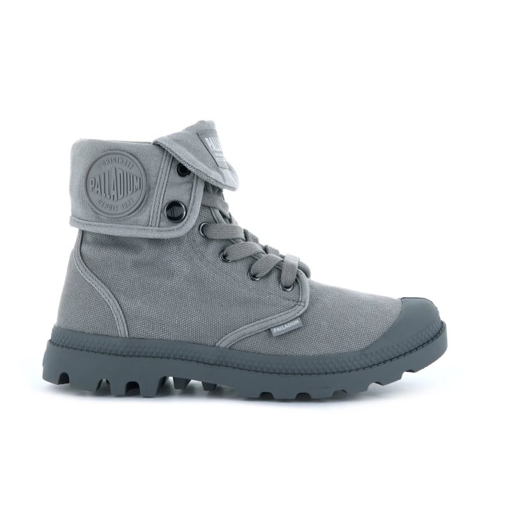 Bottes Palladium Baggy Homme Grise | FR AQX479C